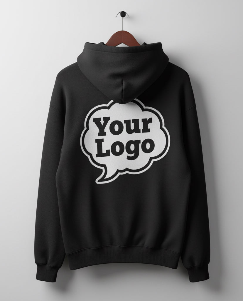 Your Logo On a Hoodie